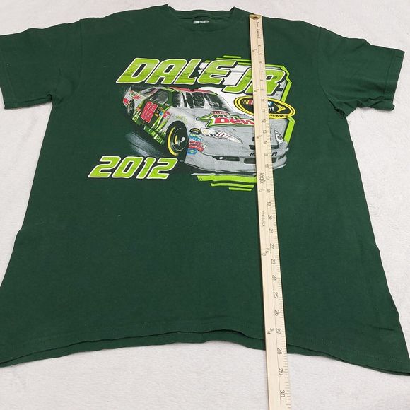 Dale Earnhardt Jr NASCAR T-shirt Mountain Dew 2012 Sprint Cup Series Men's Large - Picture 6 of 9